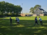 Mini Toernooitje op Sportpark Het Springer met S.K.N.W.K. JO7 en De Jonge Spartaan JO7 (54/174)